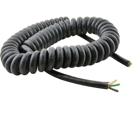 Ultrafryer Cord, Coiled, 9 1/2', 18/3, Sjow For - Part No Ultr23158 ULTR23158